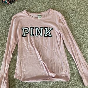 pink long sleeve